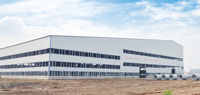 新建现代化大型构件生产车间 新建现代化大型构件生产车间